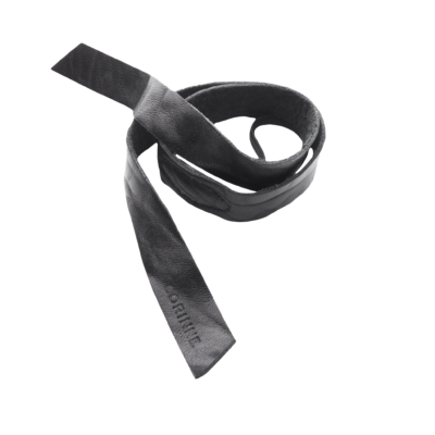 Corinne Leather Band Short One Layer Black