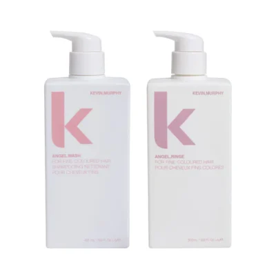 Oplev himmelsk hårpleje med KEVIN MURPHY - Angel Wash and Angel Rinse (Limited Edition) i 500ml. Denne særlige udgave giver næring og volumen til dit hår. Forkæl dit hår med luksuriøs pleje i denne begrænsede udgave af Angel Wash og Angel Rinse.