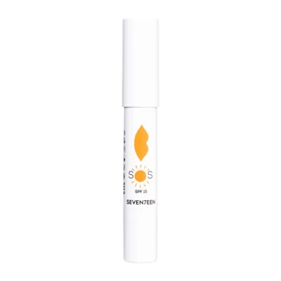 Seven7een SOS Lip Repair SPF 15: Beskyttelse og pleje til tørre læber. Beriget med SPF 15 for solbeskyttelse. Giver intens hydrering og blødhed.