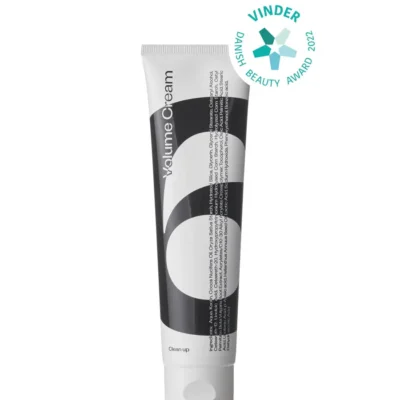 Clean up Volume 6 parfumefri letvægtscreme, der giver volume-boost. Formlen nærer håret og tilfører samtidig skøn fylde og tekstur