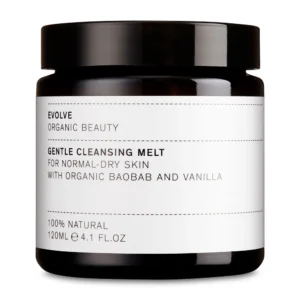 Evolve Gentle Cleansing Melt er designet til at være skånsom nok til daglig brug, og den er særligt velegnet til tør, følsom eller moden hud, der har brug for ekstra pleje og fugt