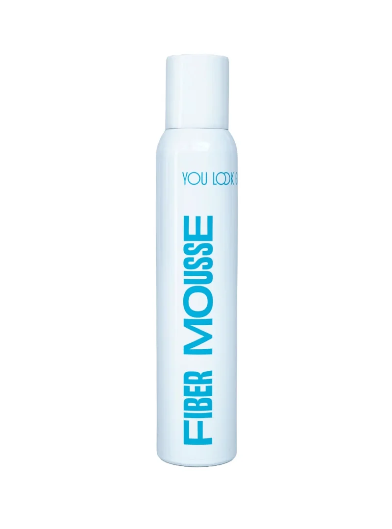 You Look Good Fiber Mousse – letvægtsmousse med fibere, der giver volumen, tekstur og fleksibelt hold til fyldige frisurer med naturlig bevægelse