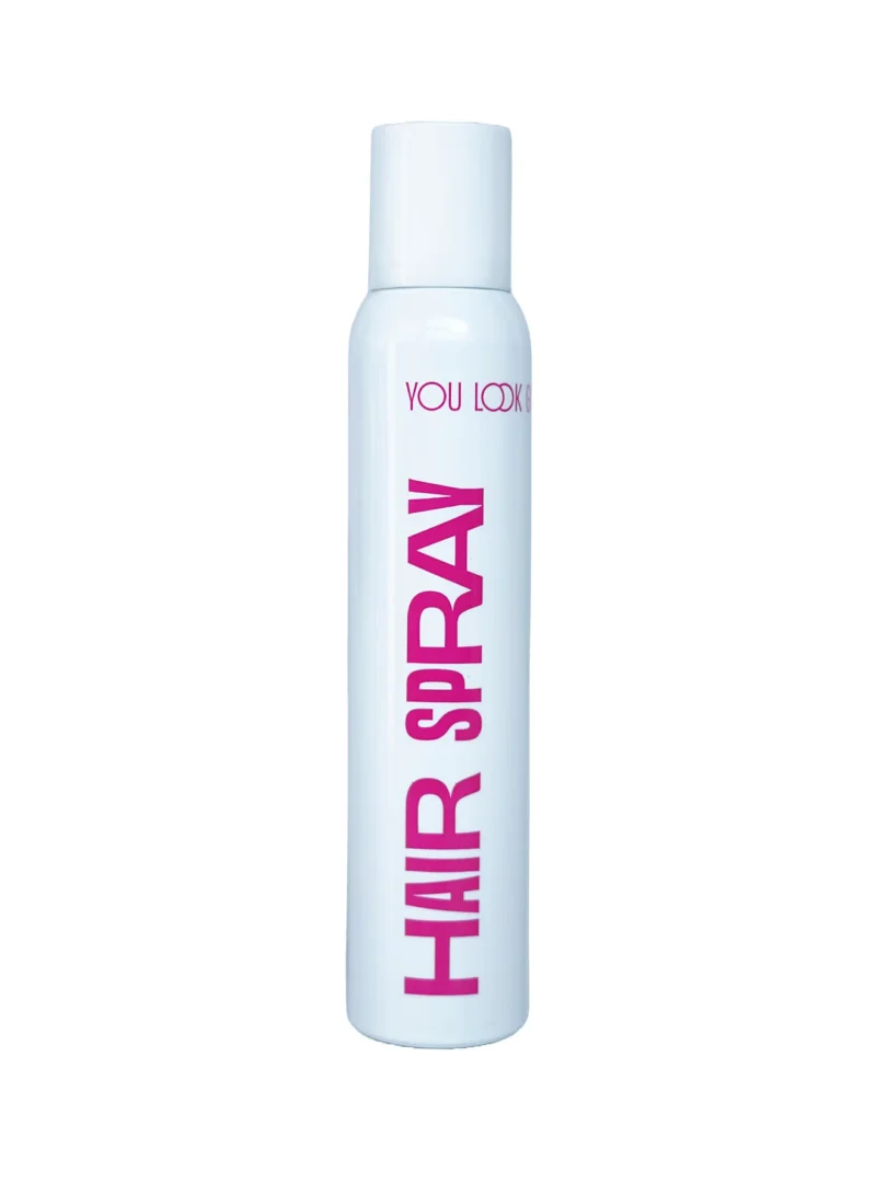 You Look Good Hair Spray – fleksibel hårspray med langvarigt hold og naturlig glans. Perfekt til at bekæmpe fugt og holde frisuren på plads.