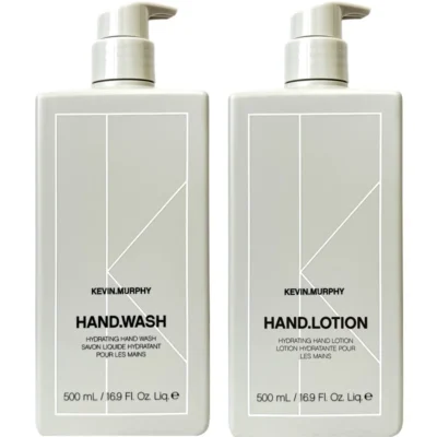 Kevin Murphy Hand Wash and Lotion – sæt med håndsæbe og lotion, der renser, fugter og efterlader hænderne silkebløde og velduftende